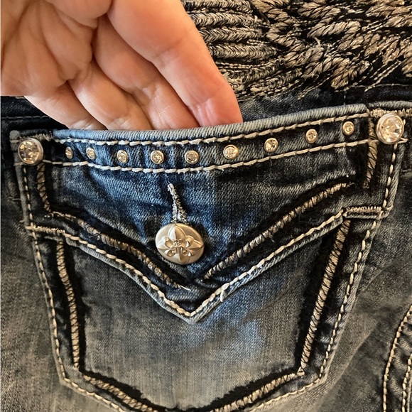 Miss Me Jeans, light wash size 25 - Picture 5 of 8